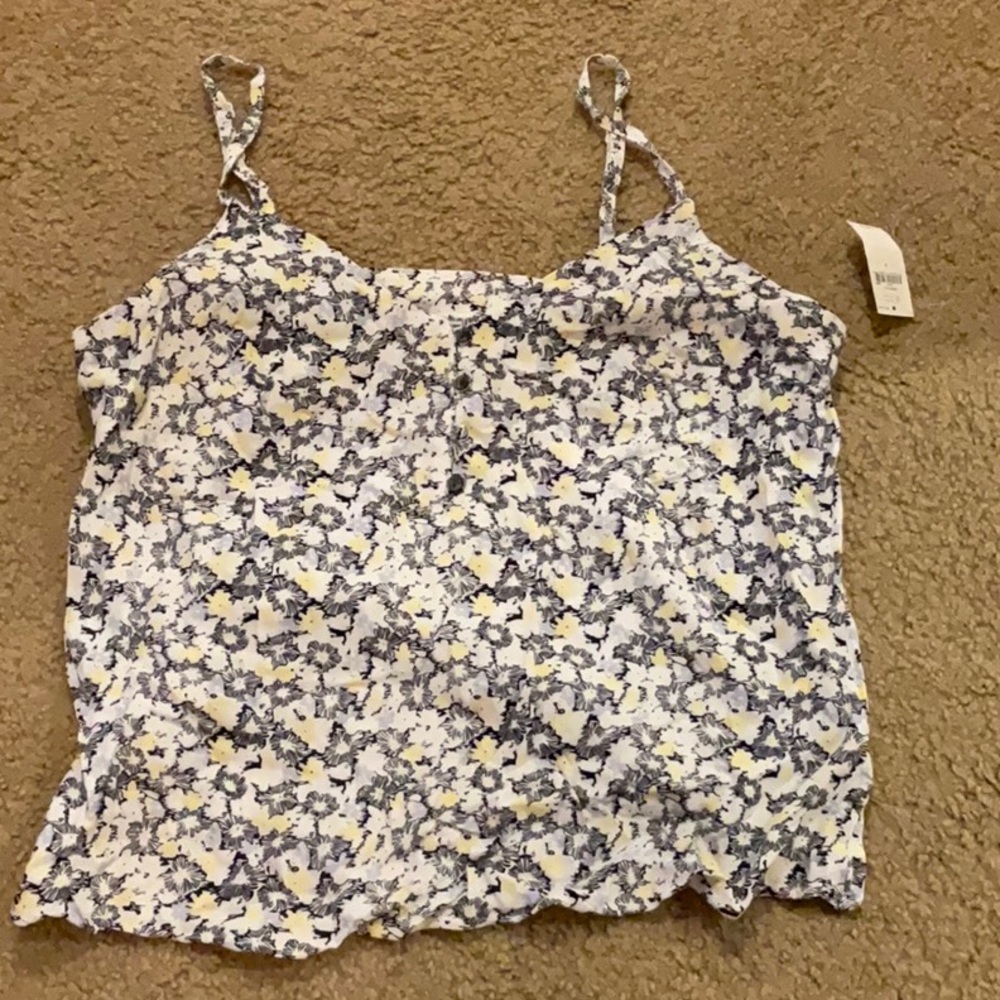 Old Navy Floral Tank Top